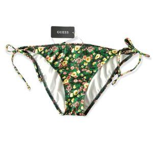 💖💖NWT GUESS FLORAL TIE BIKINI BOTTOMS (L)